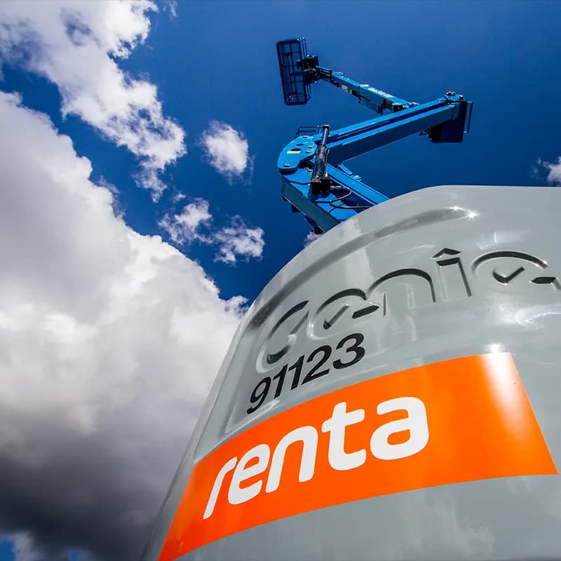 En veckas fri hyra av valfri maskin från Renta
