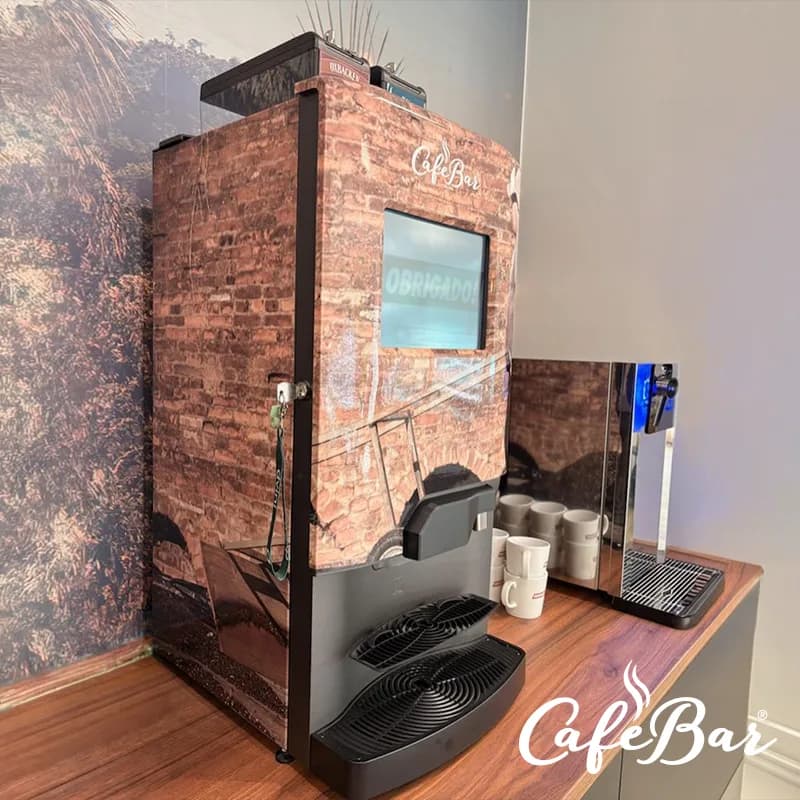Café Bar - kaffemaskin Dvini med unik design och fri installation
